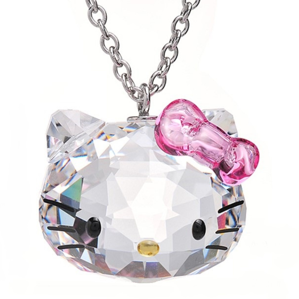 Swarovski Crystal Hello Kitty Necklace